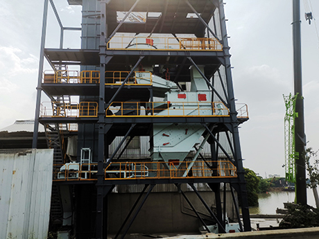 建筑垃圾制砂如何配置生產(chǎn)線？參考江蘇張家港制砂樓項(xiàng)目