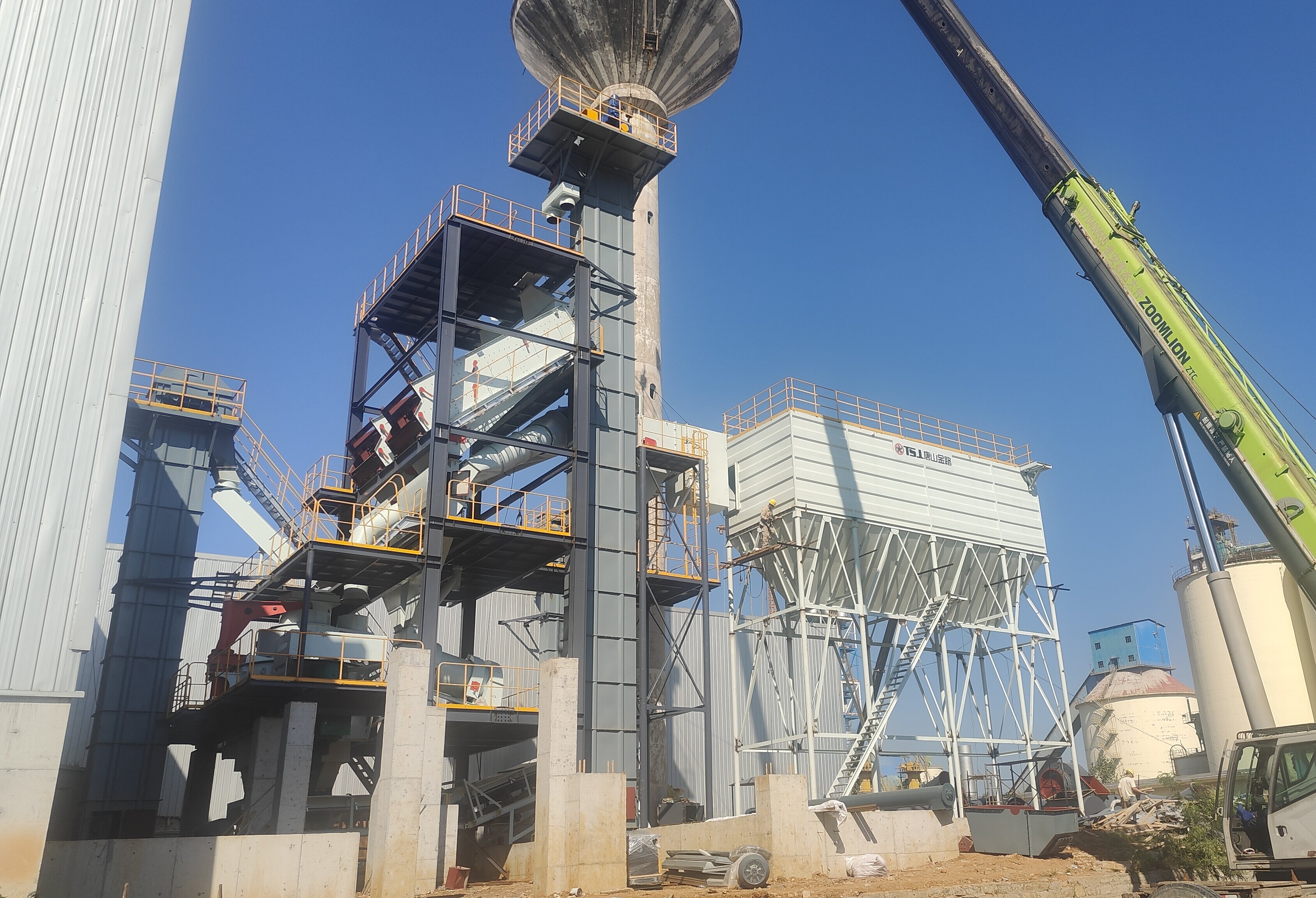 石粉制砂樓：讓石粉變廢為寶，破碎機(jī)制砂開(kāi)啟新征程
